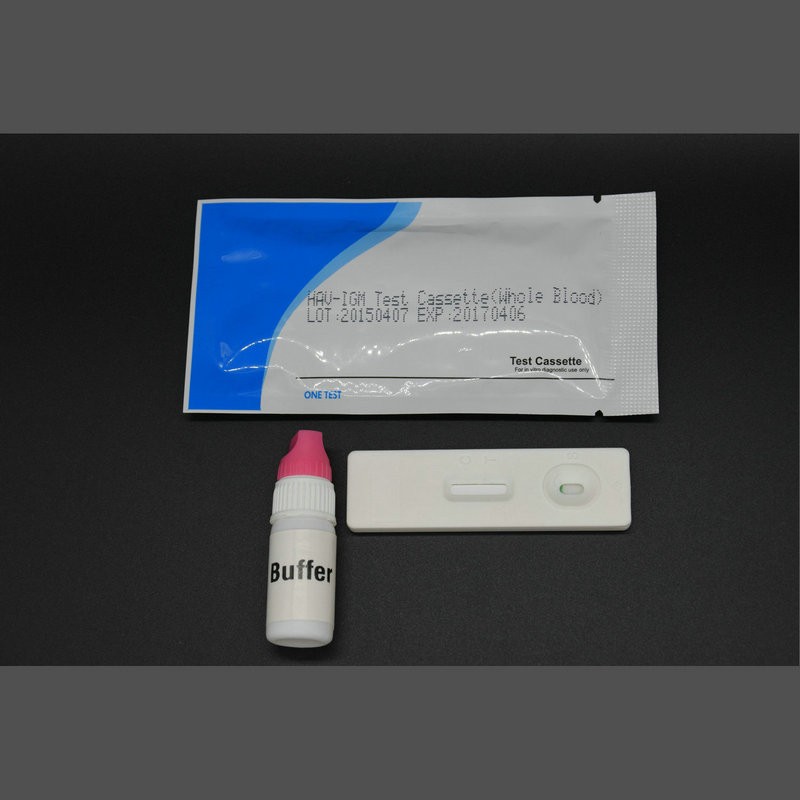 (HAV-IGM)Hepatitis A Virus IGM Test Cassette HAV-P02B